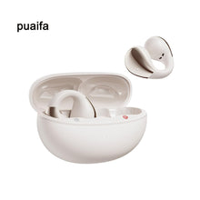 Load image into Gallery viewer, puaifa Open Ear Headphones Wireless Bluetooth, Clip-On Earbuds with 4 ENC Noise Cancelling Mic, Stable Fit, Dual Connection, EQ Customized, Sports Earphones for Workout/Running C30