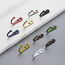 Load image into Gallery viewer, huoene Metal clothes hooks 4 PCS Wall Mounted Hooks Coat Hooks Retro Door Robe Hook for Hanging Towel Clothes Hat Key Cup Single Metal Hook Cloth Hanger for in Bedroom Bathroom Kitchen Cupboard