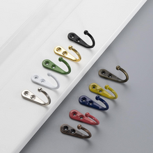 Load image into Gallery viewer, huoene Metal clothes hooks 4 PCS Wall Mounted Hooks Coat Hooks Retro Door Robe Hook for Hanging Towel Clothes Hat Key Cup Single Metal Hook Cloth Hanger for in Bedroom Bathroom Kitchen Cupboard