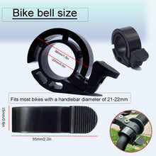Load image into Gallery viewer, Gewoua 2 Pack Bike Bell Sound Crisp, Can be Used as a Bike Horn for Bike Accessories, The Classic Mini Bicycle Bell is a Great Bicycle Accessory for Children or Both Male and Female Riders