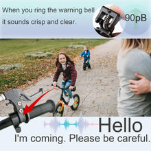 Load image into Gallery viewer, Gewoua 2 Pack Bike Bell Sound Crisp, Can be Used as a Bike Horn for Bike Accessories, The Classic Mini Bicycle Bell is a Great Bicycle Accessory for Children or Both Male and Female Riders
