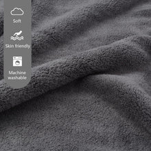 Load image into Gallery viewer, nakuei Microfiber Bath Towels Large Bathroom Towel Super Absorbent Shower Towel Extra Soft Towels for Bathroom, Sports, Travel, Fitness, Yoga, Spa, Pool, Dark Grey 2Pack 30Inch x 60Inch