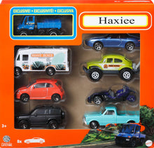 Load image into Gallery viewer, Haxiee Toy Cars or Trucks 8-Pack, Set of 8 Die-Cast 1:64 Scale Vehicles, Themed Multipack, Including 1 Exclusive (Styles May Vary)