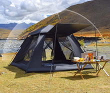 Load image into Gallery viewer, zimeoo Tent 3-5 People Automatic Blackout Tent Family Tent Glamping Tent, Outdoor Beach Hiking Camping Tent