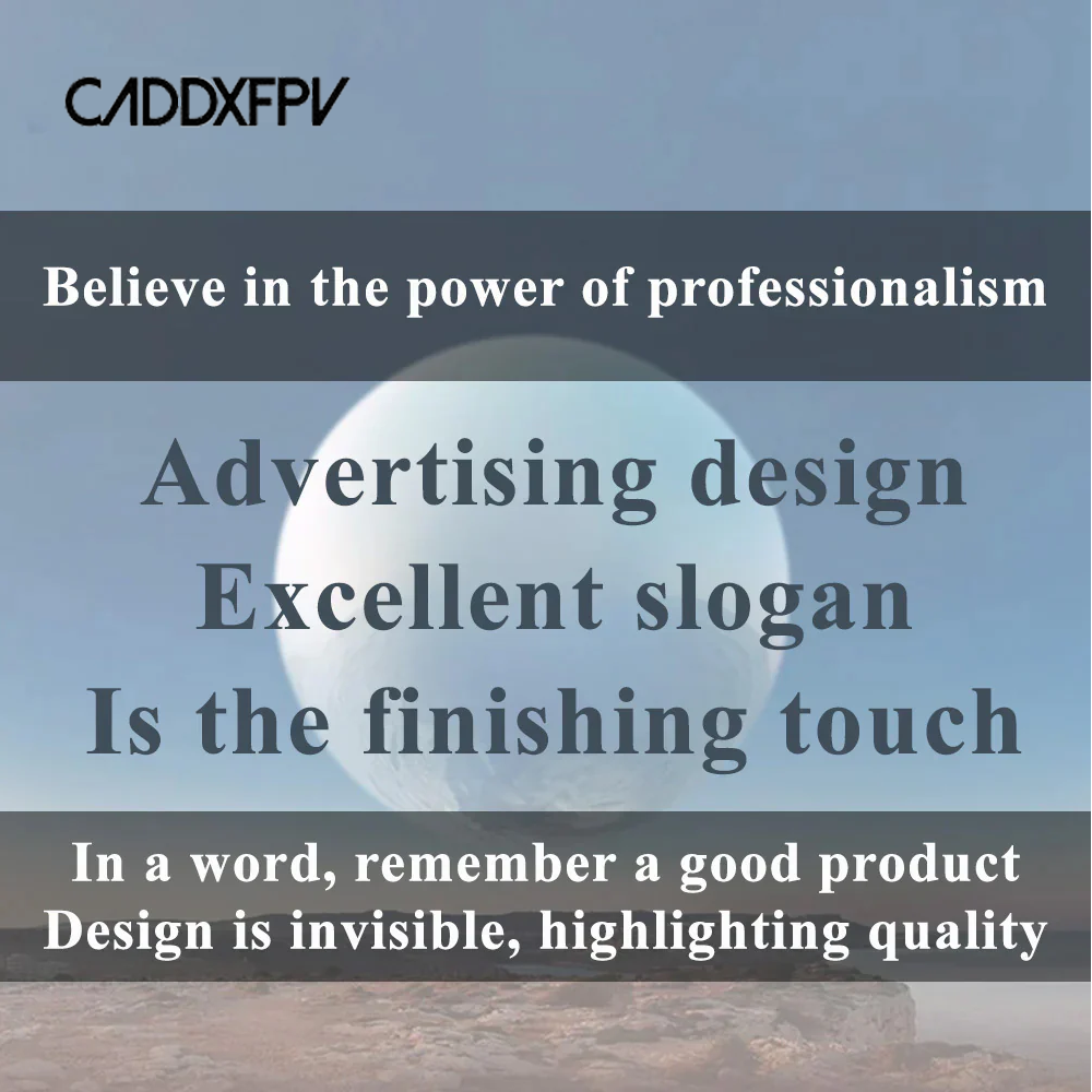 CADDXFPV Professional and efficient advertising services, experienced advertising team can allow you to achieve higher income