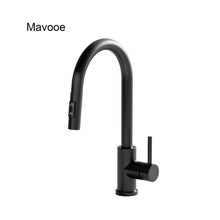 Load image into Gallery viewer, Mavooe Kitchen Faucet Kitchen Faucets with Pull Out Sprayer, Kitchen Sink Faucet, Kitchen Tap, RV Kitchen Faucet, Laundry Faucet, Bar Faucet, Kitchen Faucet Stainless Steel for 1 Hole Install Only
