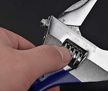 Load image into Gallery viewer, Fumxi Wide Opening Stubby Adjustable Wrench Spanner with Short Handle 4 inch Chrome Vanadium Steel Forged
