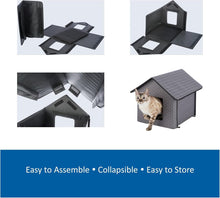 Load image into Gallery viewer, koloio Pet House for Small Dogs &amp; Cats – Insulated Dog House Outdoor with Foam Insulation &amp; Waterproof Fabric, Lightweight Portable Dog House – 22.1 x 17.7 x 16.9
