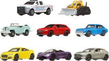 Load image into Gallery viewer, Haxiee  Toy Cars or Trucks 8-Pack, Set of 8 Die-Cast 1:64 Scale Vehicles, Themed Multipack, Including 1 Exclusive (Styles May Vary)
