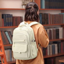 Load image into Gallery viewer, LAOBIAO Aesthetic Daypack Backpack, Water-Resistant, Featuring Touch-Fastener and Anti-Theft Pockets
