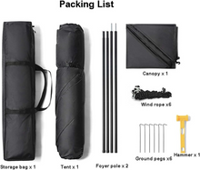 Load image into Gallery viewer, zimeoo Tent 3-5 People Automatic Blackout Tent Family Tent Glamping Tent, Outdoor Beach Hiking Camping Tent
