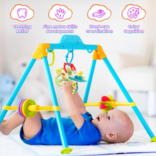 Load image into Gallery viewer, KCAKS Infant&#39;s rattles Food-Grade Silicone Teether for 6-12 Months Baby Toys 0-6 Months Infant Sensory Toys Rattle 12-18 Months 1 Year Old Developmental Toys for Newborn Boys Girls Gifts
